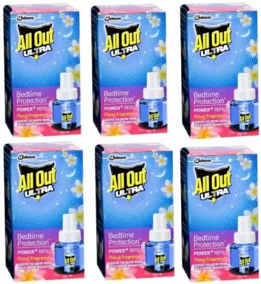 All Out Mosquito Vaporiser Refill  (6 x 50 ml)