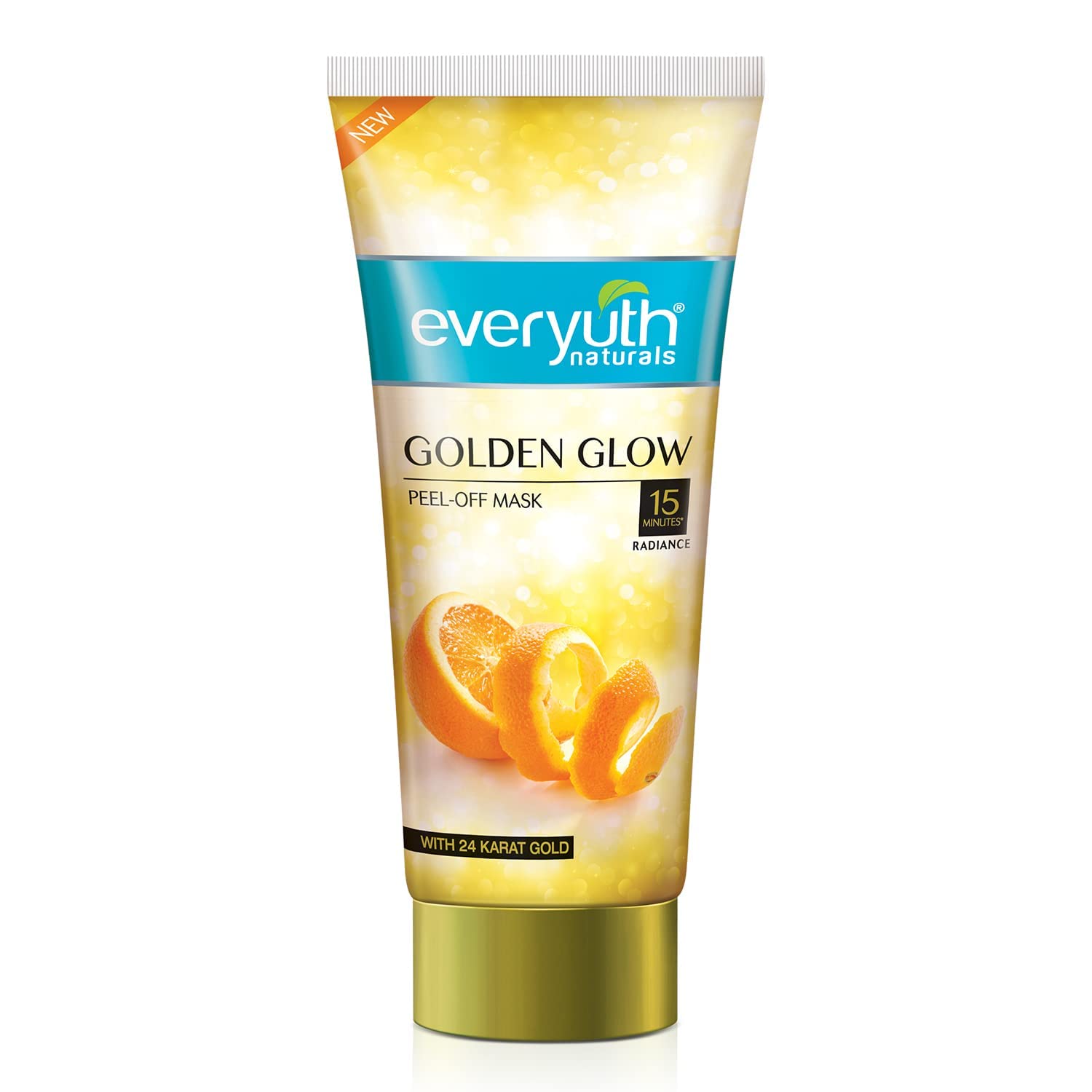 Everyuth Natural Advanced Golden Glow Peel Off Mask for Instant Glow Skin