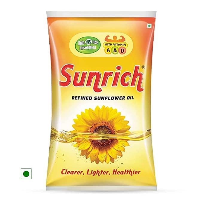 Sunrich Sunflower Oil 1L