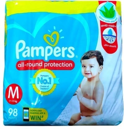 Pampers Pants M 98P