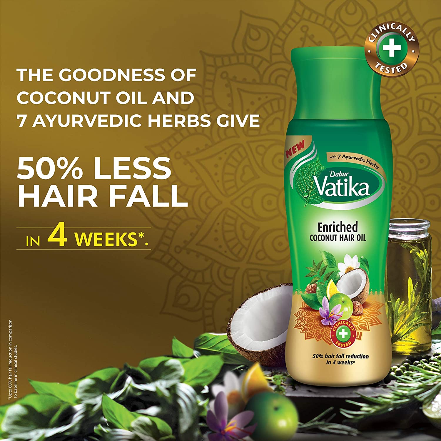 Dabur Vatika Enriched Coconut Hair Oil