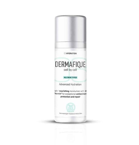 Dermafique Advanced Hydrating Day Cream,30 Gm - For All Skin Types