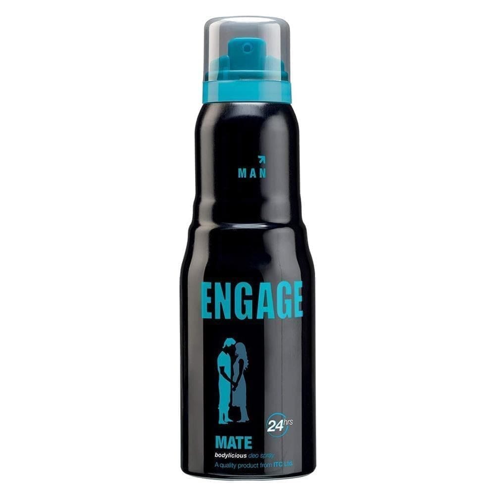 Engage Mate Deodorant For Men, 150 Ml, Citrus & Fresh, Skin Friendly