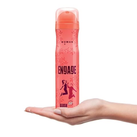 Engage Blush Deodorant For Women, 150 Ml, Fruity & Floral, Skin Friendly