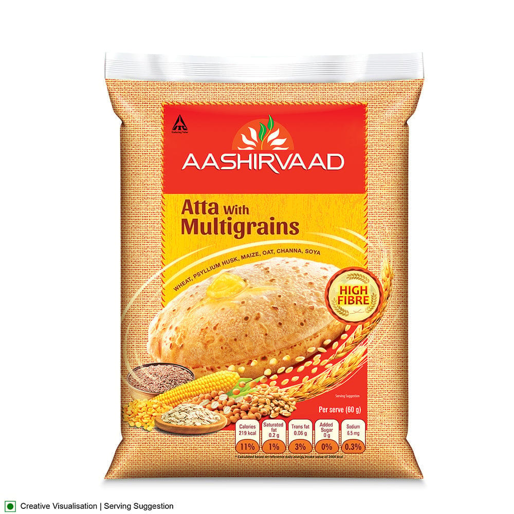 Aashirvaad Atta with Multigrains