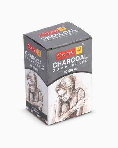 Camel Compressed Charcoal Sticks Pack Of 20 Sticks