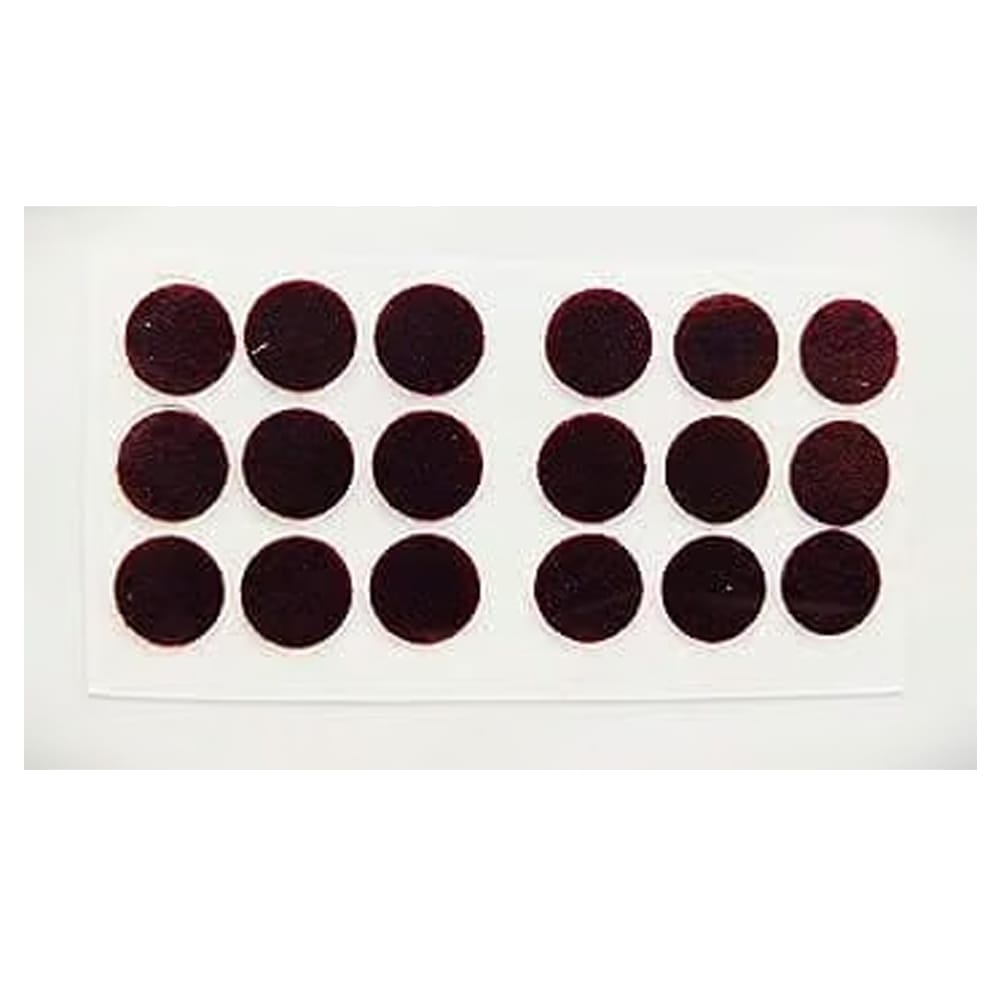 Eyetex Pallavi Bindi P2A Dark Maroon (Pack Of 10 Flaps)+ Fancy Designer Bindi 1 Card