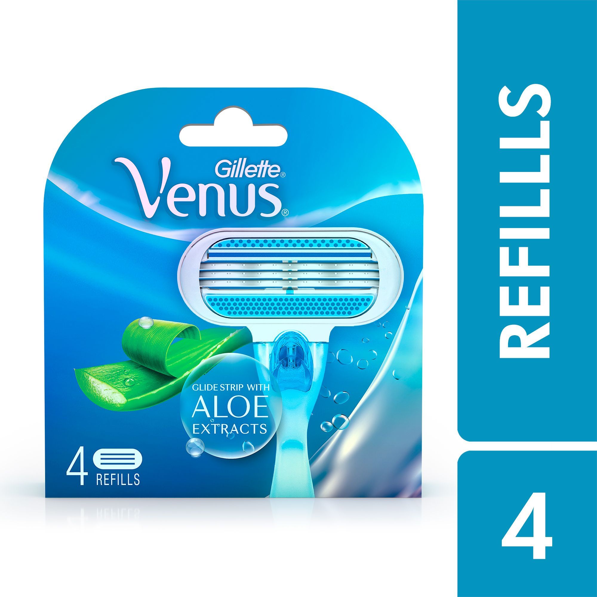 Venus Razor Refills for Women - 4 pieces