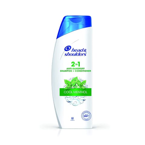 Head & Shoulders 2-in-1 Cool Menthol Anti Dandruff Shampoo + Conditioner, 200ml