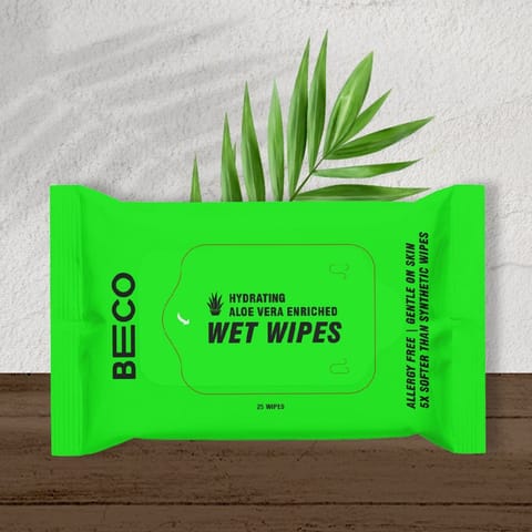 Bamboo Aloe Infused Wet Wipes