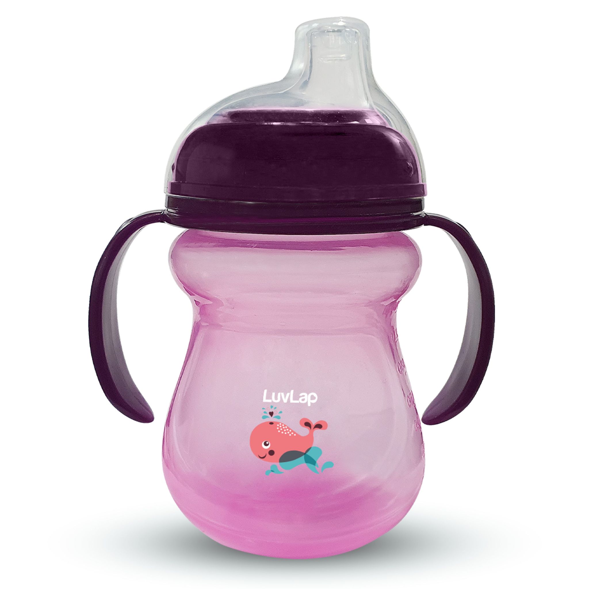 Moby Little Spout Sippy Cup, 240Ml, Purple