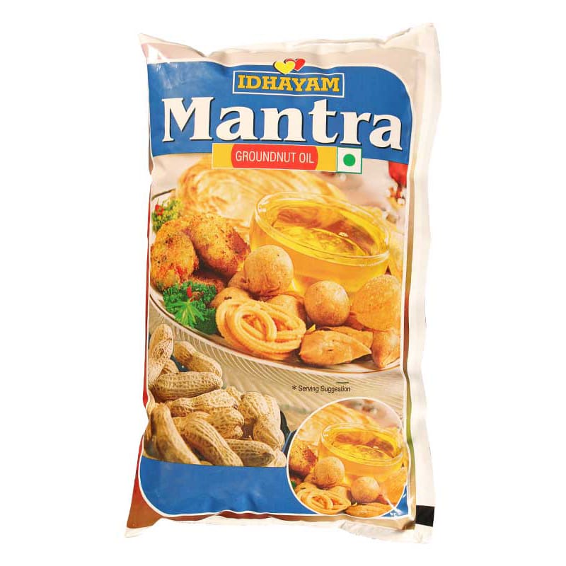 Mantra Groundnut Oil - Pouch / Bottle