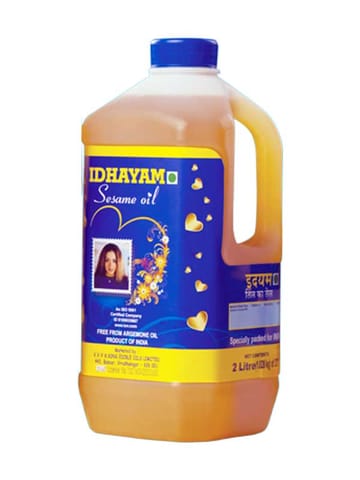 Idhayam Sesame Oil - 2 Ltr Can