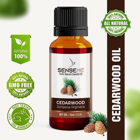 SENSEME Cedar Wood Oil 15 Ml