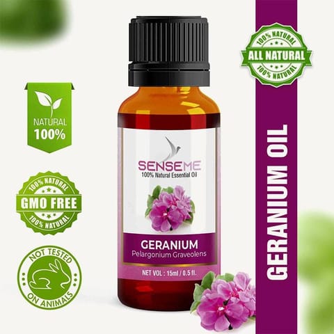 SENSEME Geranium Oil 15 Ml