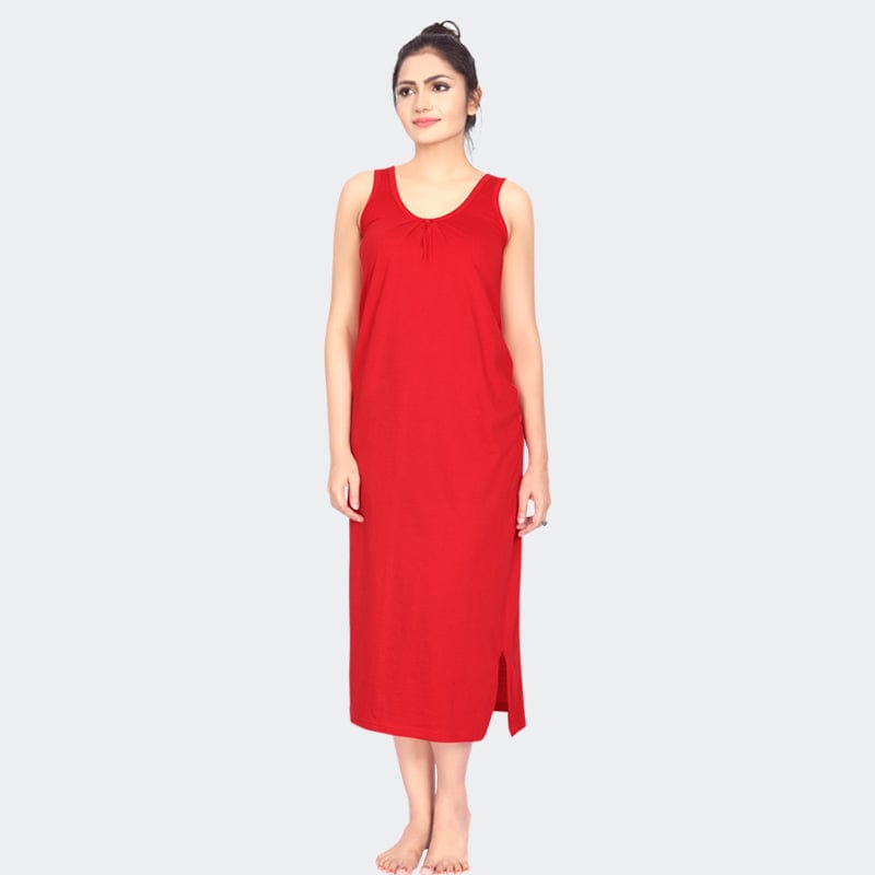 Prithvi Women Nighty Tomato