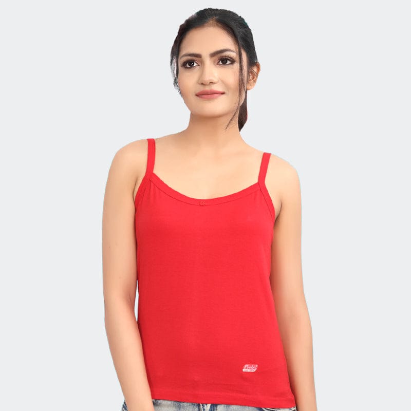 Prithvi Women Rose Slips Tomato