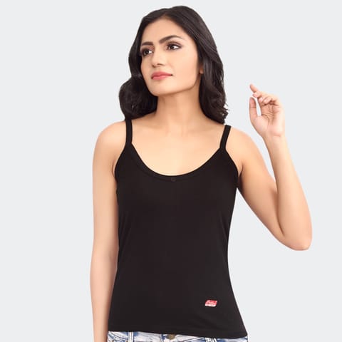 Prithvi Women Jasmine Slip Black