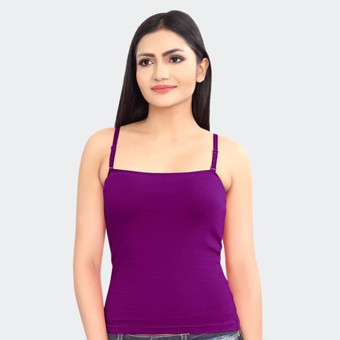 Prithvi Women Cherry Slip Dark Lilac