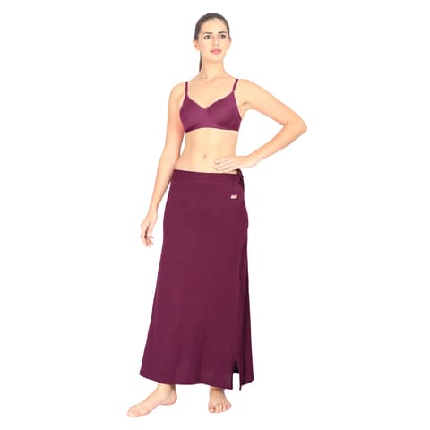 Prithvi Women Inskirt Petticoat Wine