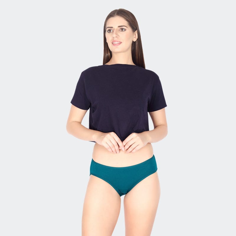 Prithvi Leo Panties For Women Petrol