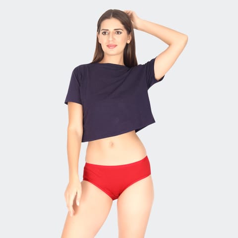 Prithvi Flexy Panties For Women Tomato