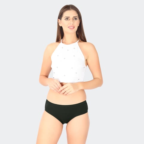 Prithvi Zigy Panties For Women B.Green