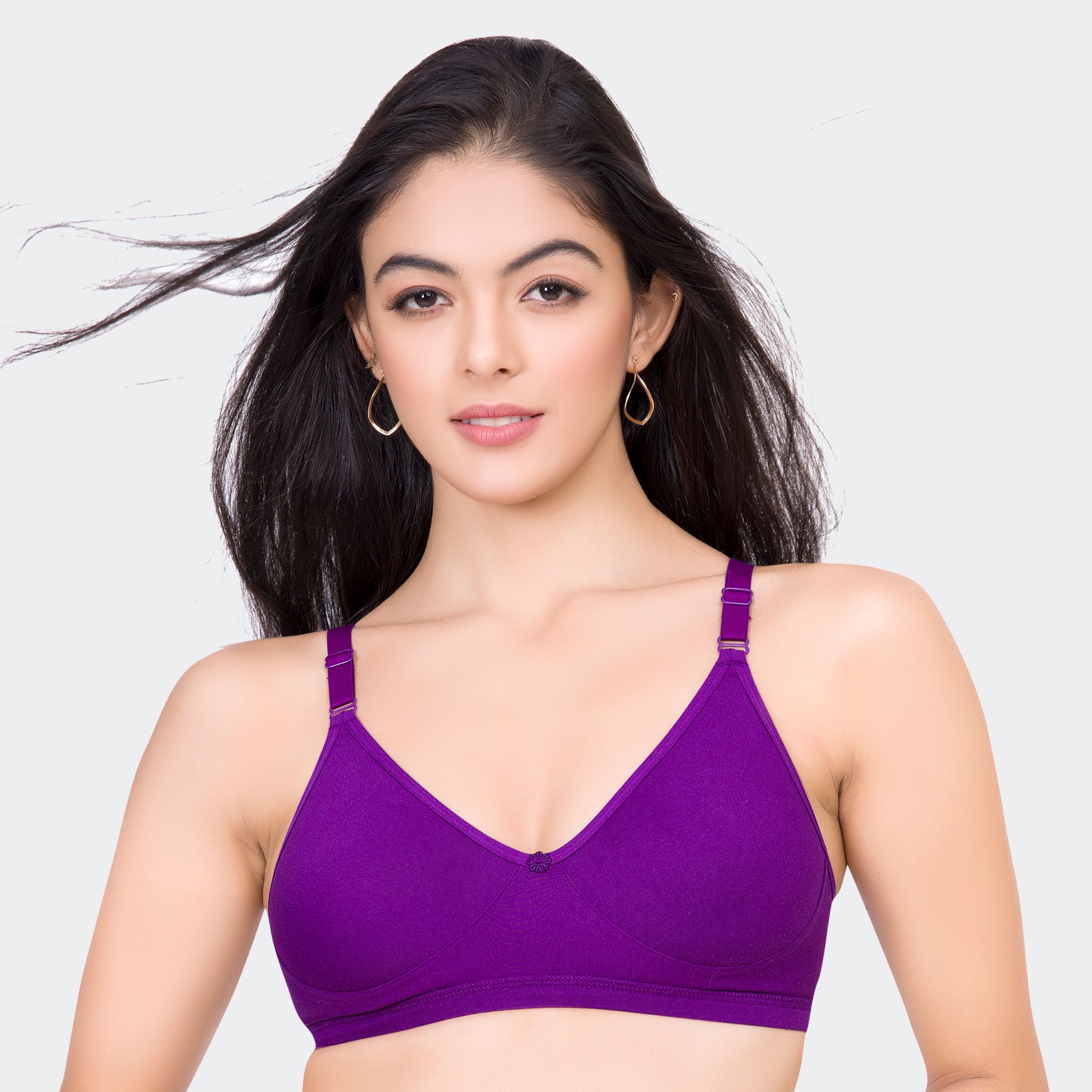 Prithvi Luvy Bra For Women Dark Lilackk