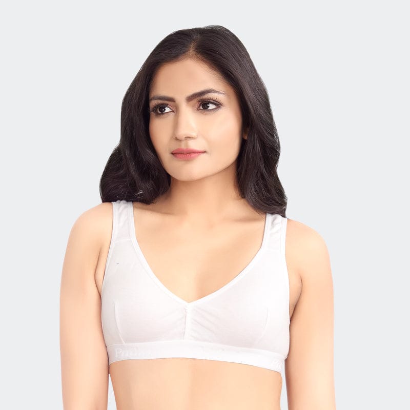 Prithvi Acty Bra ,Bra For Women White