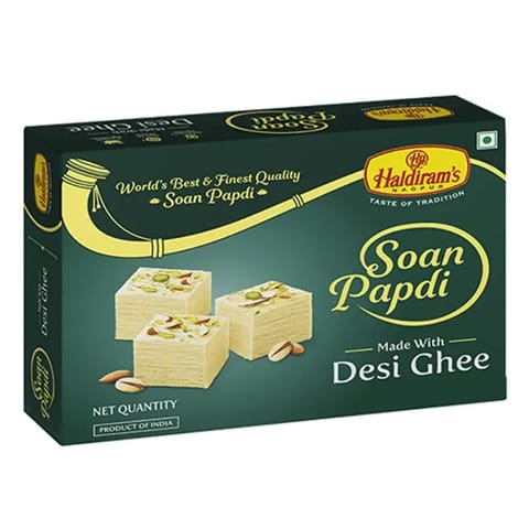 Haldiram's Sweet Diwali Collection Desi Ghee Soan Papdi