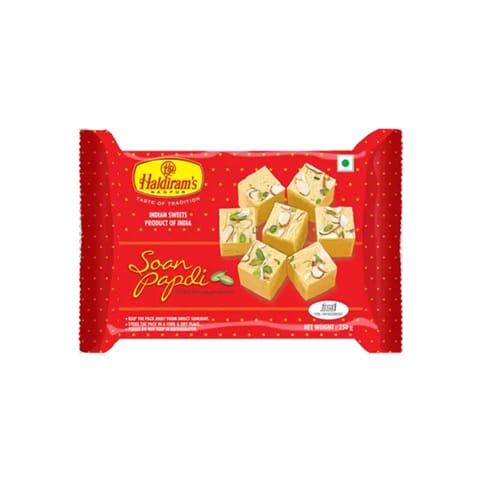 Haldiram's Sweet Diwali Collection Soan Papdi Elaichi Flavour