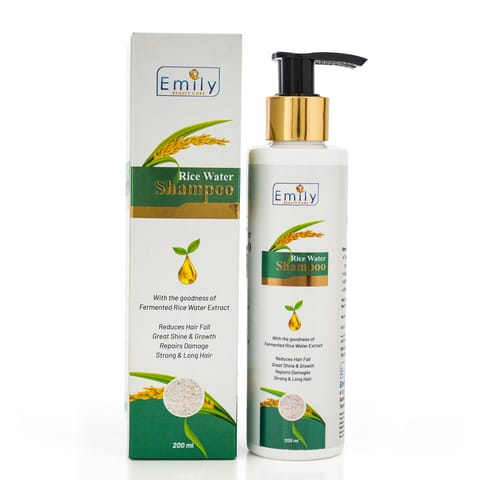 Emily Rice Water Shampoo - 200ml 1+1, Diwali Offer