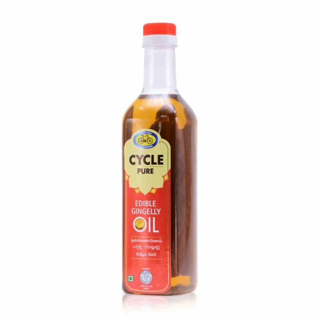 Cycle Pure Edible Gingelly Oil Extracted from High Quality Sesame Seeds