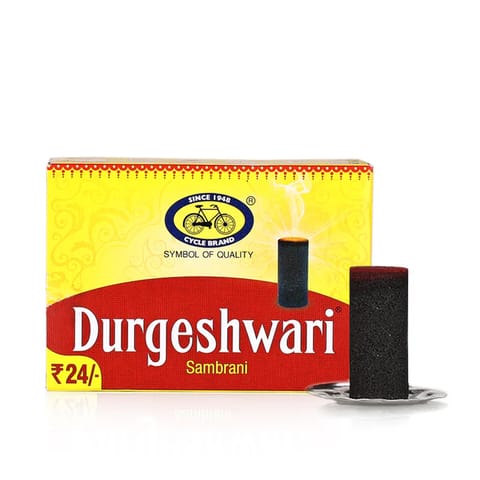 Cycle Durgeshwari Sambrani Dry Dhoop - 24 Pcs