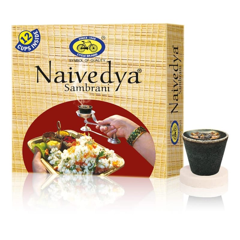 Cycle Naivedya Cup Sambrani Resin and Benzoin