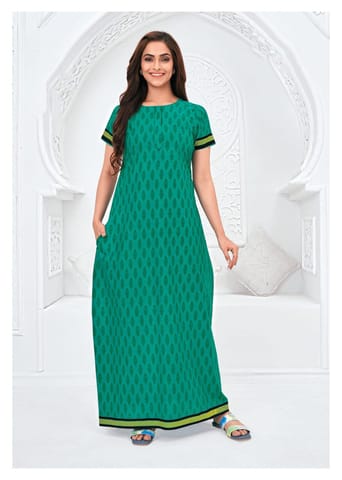 Pranjul Nighty For Women With Dupatta 2.5 Mts 631