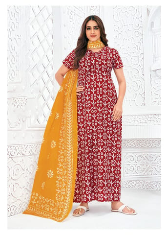 Pranjul Nighty For Women With Dupatta 2.5 Mts 728