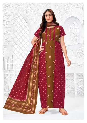 Pranjul Nighty For Women With Dupatta 2.5 Mts 733