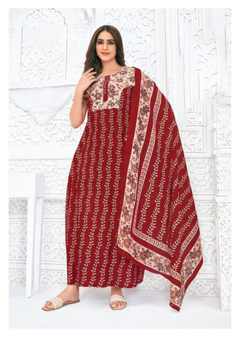 Pranjul Nighty For Women With Dupatta 2.5 Mts 739