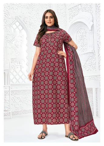 Pranjul Nighty For Women With Dupatta 2.5 Mts 752