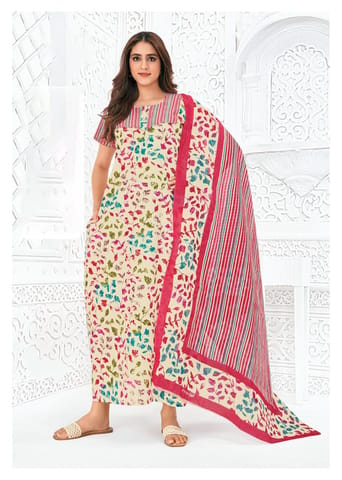 Pranjul Nighty For Women With Dupatta 2.5 Mts 753