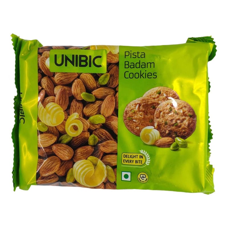 Unibic Pista Badam Cookies Family Pack 150Gm