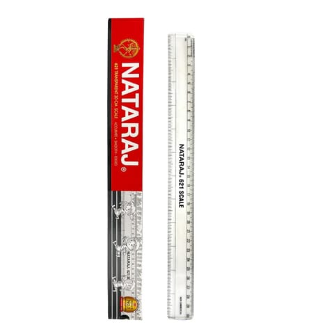 Nataraj Transparent Scale 621