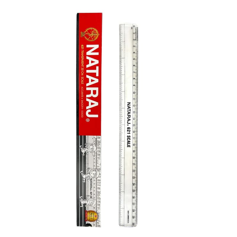 Nataraj Transparent Scale 621