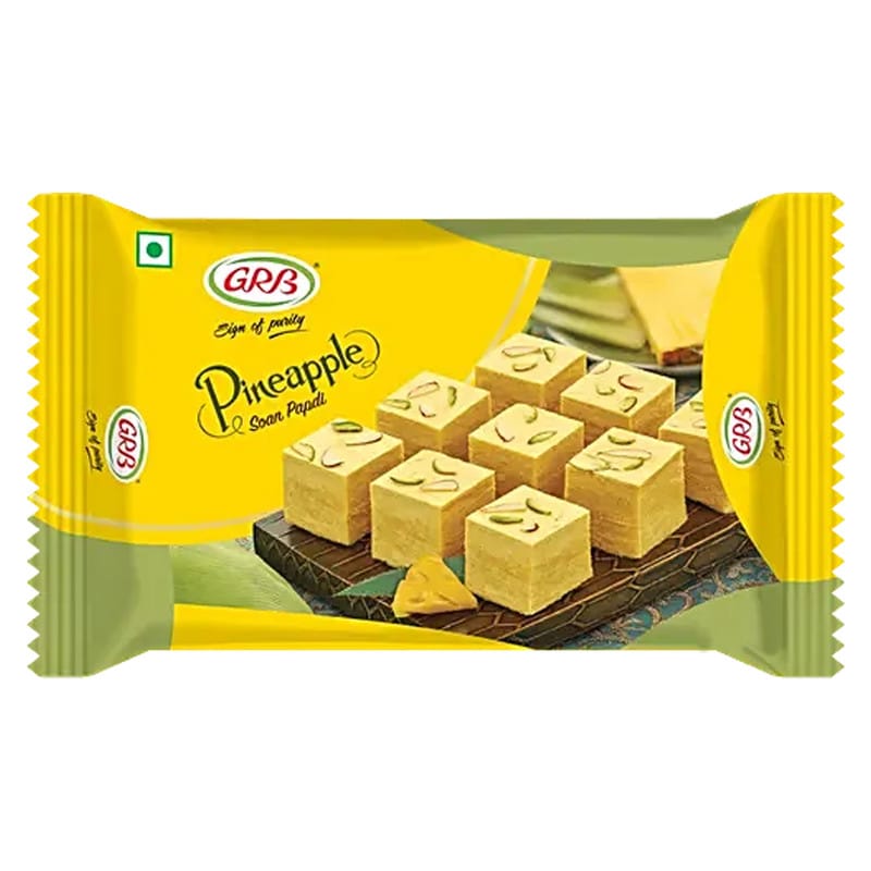 GRB Sweets Pineapple Soan Papdi