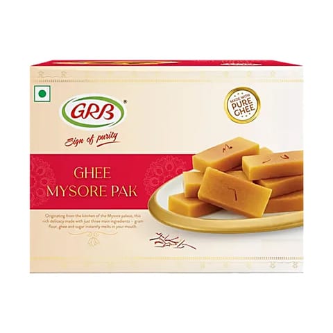 GRB Pure Ghee Sweets Mysore Pak - 200g