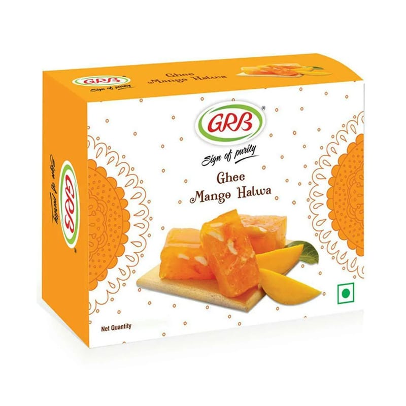 GRB Pure Ghee Sweets Mango Halwa - 200g