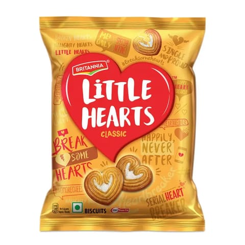 Britannia Biscuit Little Hearts