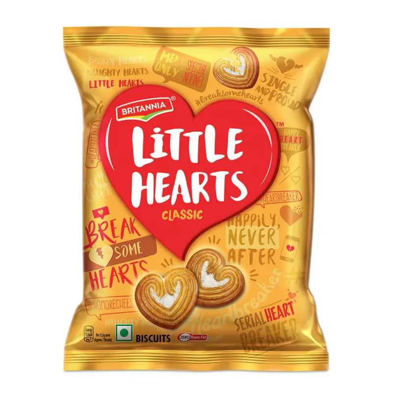 Britannia Biscuit Little Hearts