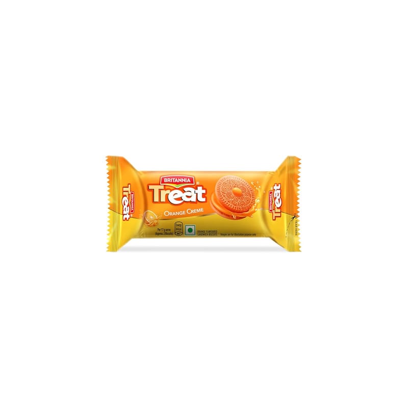 Britannia Cream Biscuit Treat Orange 51g